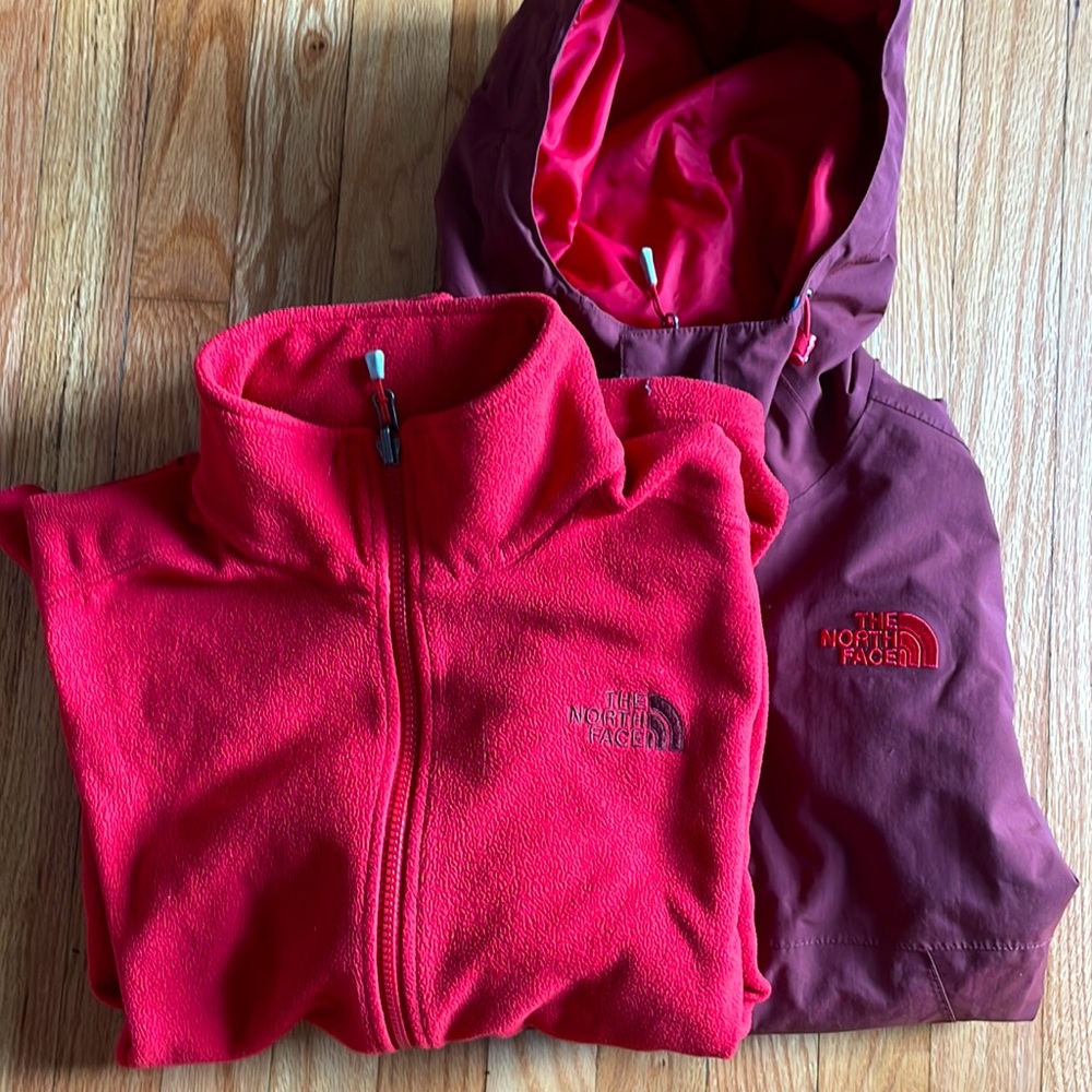 The North Face Winter Jacket with Fleece Lining (Small)